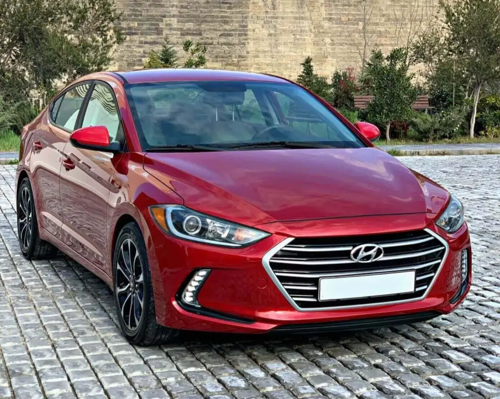 Hyundai Elantra available at our Baku office