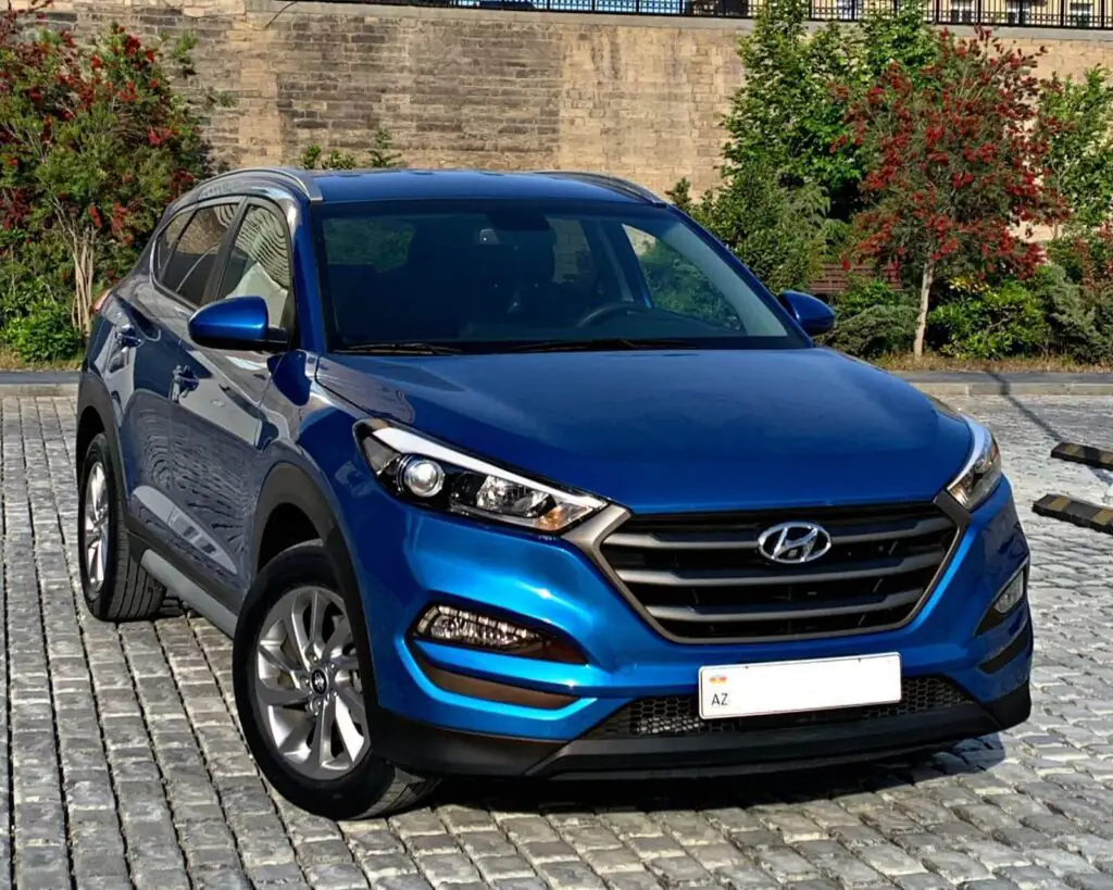 Hyundai Tucson from our fleet in Baku