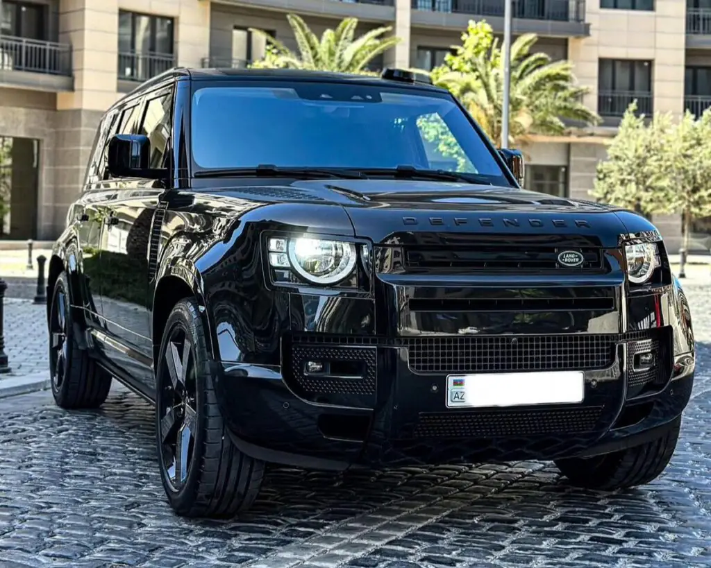 Land Rover Defender ready for hire in Baku