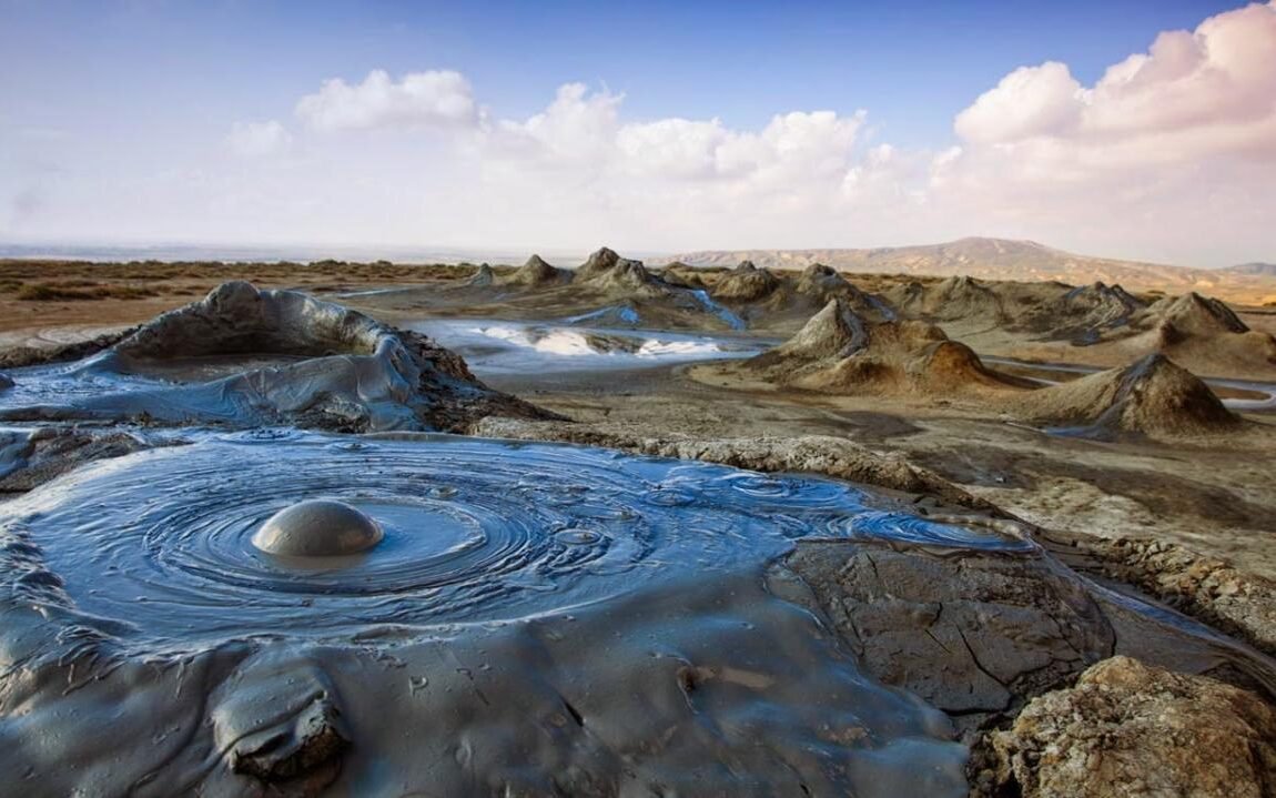 mud volcano azerbaijan