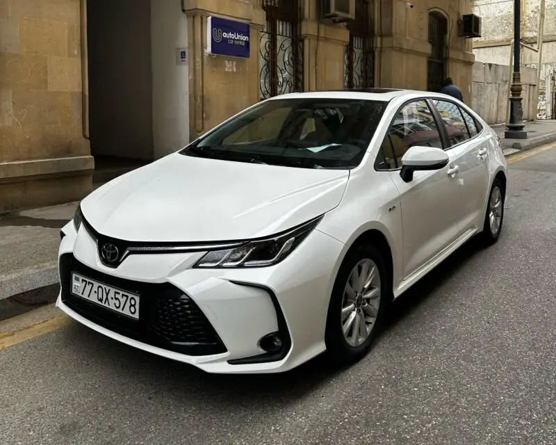Rent Toyota Corolla in Baku