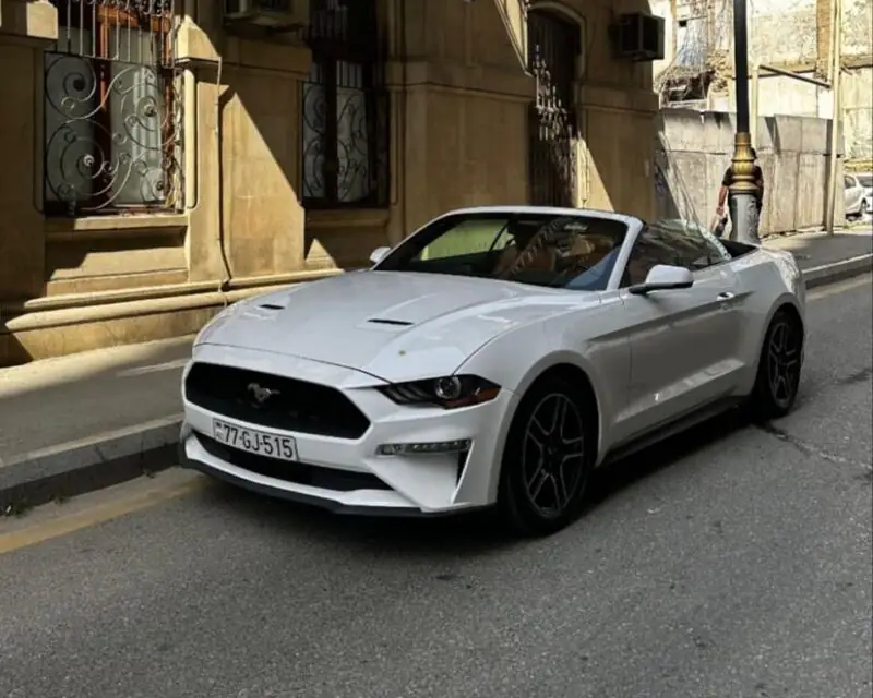Rent Ford Mustang Convertible in Baku