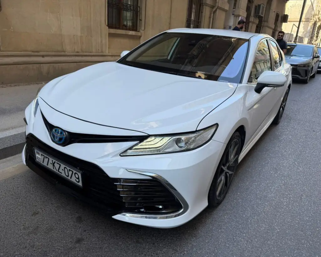 Toyota Camry parked in Baku